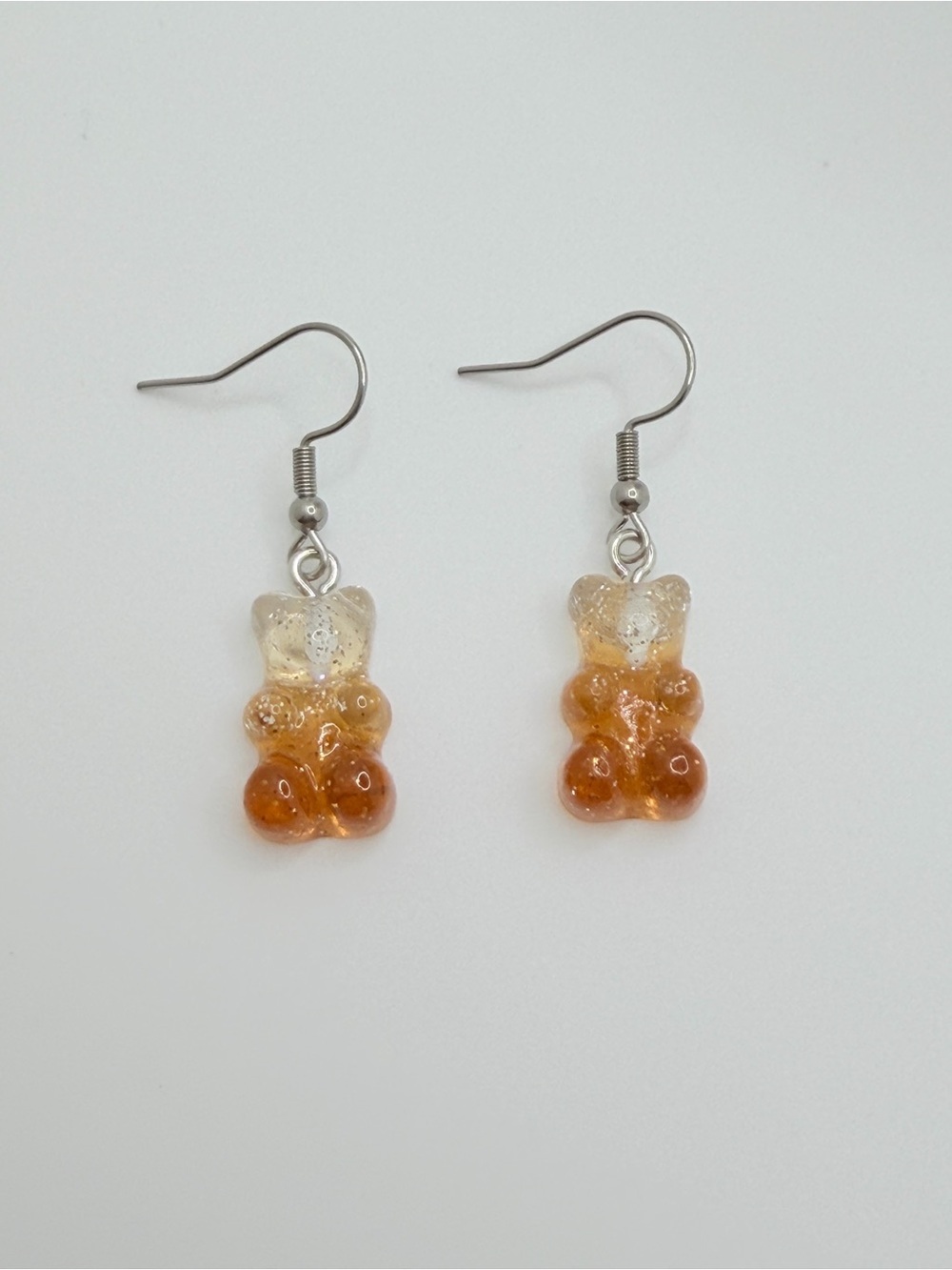 Gummy Bear Drop Earrings Glitter Y2K Festival Jewelry
